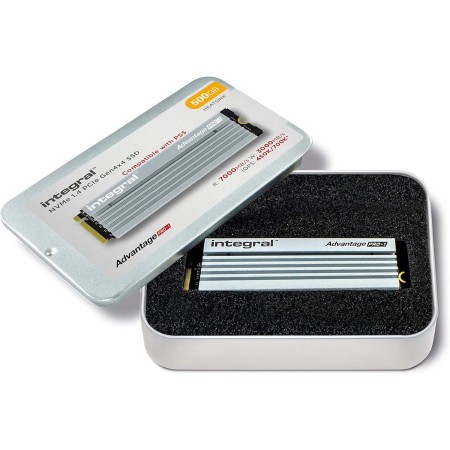 Integral Advantage Unidad de Estado sólido Pro-1 4TB SSD NVME M.2 2280 PCIe rápido Gen4x4 R-7200MB/s W-6850MB/s, NVME SSD, SSD