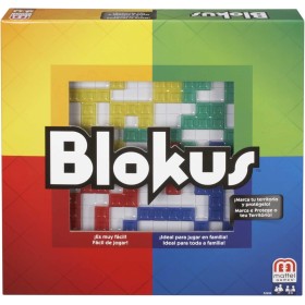 Mattel Games - Juego de Mesa Blokus - Fácil de Aprender - 21 Piezas de Color por Jugador - Entretenido - Estrategia y Desafíos -