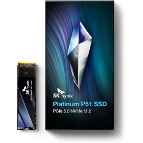 SK Hynix Platinum P51 1TB SSD PCIe 5.0 NVMe 2.0 hasta 14.700 MB/s Gen5 M.2 2280 SSD Interno para usuarios exigentes y Gamers,