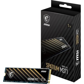 MSI Spatium M371 SSD 1TB PCIe 3.0 NVMe M.2 Unidad de Estado sólido Interna, 2350MB/s de Lectura y 1700MB/s de Escritura, 3D