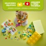LEGO Duplo Classic Caja de Ladrillos: Coches y Camiones de Juguete, Set de Juego Educativo con Vehículos con Ruedas para Niños y