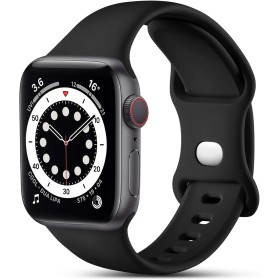 CeMiKa Compatible con Apple Watch Correa 38mm 40mm 41mm 42mm 44mm 45mm 46mm 49mm, Deportivas de Silicona Correas de Repuesto