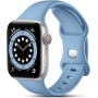 CeMiKa Compatible con Apple Watch Correa 38mm 40mm 41mm 42mm 44mm 45mm 46mm 49mm, Deportivas de Silicona Correas de Repuesto