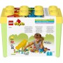 LEGO Duplo Classic Caja de Ladrillos: Coches y Camiones de Juguete, Set de Juego Educativo con Vehículos con Ruedas para Niños y