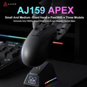 Ratón inalámbrico para Gamer AJAZZ AJ159 APEX/AJ159PRO con Base de car
