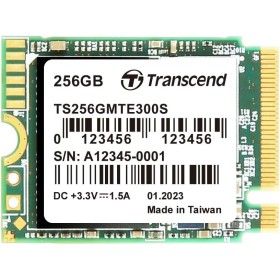 Transcend MTE300S 256GB NVMe PCIe Gen3 x4 M.2 2230 Internal Solid State Drive (SSD) 3D TLC NAND (TS256GMTE300S)