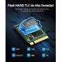 ORICO 256GB SSD 2230 M.2 NVMe, PCIe 3.0 x4 3600MB/s Lectura & 1800MB/s Escritura, 3D TLC NAND, Disipador de Calor de Cobre M2