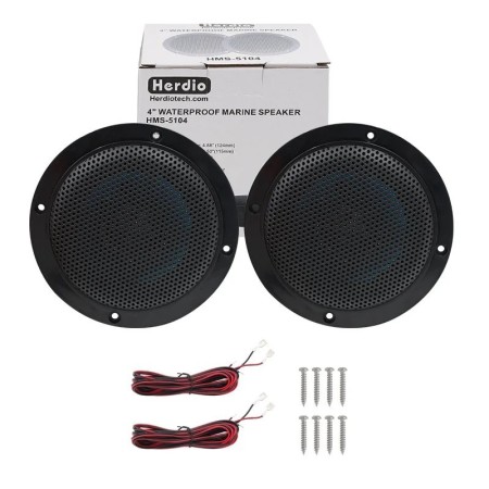 Herdio 4 ''160W 2 uds altavoz impermeable para techo en la pared altav
