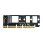 chenyang Adaptador M.2 NVME a PCIe 3.0 X1 NVME/AHCI SSD a PCI Express Adaptador de tarjeta de expansión