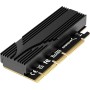 SABRENT Adaptador PCIE Express a 4 Unidades NVMe M.2 SSD a PCIe 3.0 x4 | Sin bifurcación | con Almohadilla térmica [EC-P3X4]