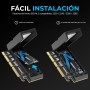 SABRENT Adaptador PCIE Express a 4 Unidades NVMe M.2 SSD a PCIe 3.0 x4 | Sin bifurcación | con Almohadilla térmica [EC-P3X4]