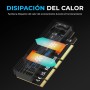 SABRENT Adaptador PCIE Express a 4 Unidades NVMe M.2 SSD a PCIe 3.0 x4 | Sin bifurcación | con Almohadilla térmica [EC-P3X4]