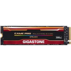 GIGASTONE M.2 SSD 500 GB PCIe Gen 4 NVMe SSD interno para juegos, disco duro de estado sólido, actualización para PC, portátil,