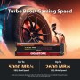 GIGASTONE M.2 SSD 500 GB PCIe Gen 4 NVMe SSD interno para juegos, disco duro de estado sólido, actualización para PC, portátil,