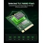 ORICO SSD 2230 256GB, TLC 3D NAND M.2 NVMe SSD, PCIe 3.0 con 2500 MB/s de Lectura y 1300 MB/s de Escritura, Disipador Térmico de