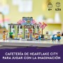 LEGO Friends Cafetería de Heartlake City y Pastelería de Juguete, Set de Comida, Regalo para Niñas y Niños de 6 Años o Más, 3
