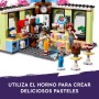 LEGO Friends Cafetería de Heartlake City y Pastelería de Juguete, Set de Comida, Regalo para Niñas y Niños de 6 Años o Más, 3