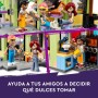 LEGO Friends Cafetería de Heartlake City y Pastelería de Juguete, Set de Comida, Regalo para Niñas y Niños de 6 Años o Más, 3