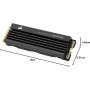 Corsair MP600 Pro LPX 1TB PCIe Gen4 x4 NVMe M.2 SSD - Optimizada para PS5 (hasta 7.100 MB/s Velocidad de Lectura Secuencial y de