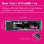 KIOXIA EXCERIA Pro NVMe SSD, M.2 2280 Form Factor, 1TB, 7300MB/s, 800,000 IOPS, PCI Express 4.0 Technology