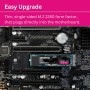 KIOXIA EXCERIA Pro NVMe SSD, M.2 2280 Form Factor, 1TB, 7300MB/s, 800,000 IOPS, PCI Express 4.0 Technology