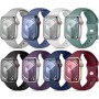 Mastten 8 Pack Correas Compatible con Apple Watch Correa 38mm 40mm 41mm 42mm, Banda de Correa de Silicona Sport Suave para Apple