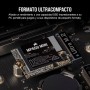 Corsair MP600 Mini 1 TB M.2 NVMe PCIe x4 Gen4 SSD – M.2 2230 – hasta 7.000MB/seg Lectura Secuencial – NAND 3D TLC de Alta