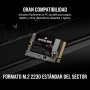 Corsair MP600 Mini 1 TB M.2 NVMe PCIe x4 Gen4 SSD – M.2 2230 – hasta 7.000MB/seg Lectura Secuencial – NAND 3D TLC de Alta
