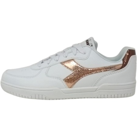 Diadora Raptor Low Crystal Wn, Zapatillas de Gimnasio Mujer