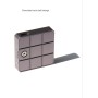JIVIMOCO M2 SSD Case M.2 NVME 2230 SSD Case, USB 3.2 10Gbps To NVME M-Key External Solid State Drive Case
