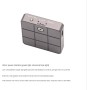 JIVIMOCO M2 SSD Case M.2 NVME 2230 SSD Case, USB 3.2 10Gbps To NVME M-Key External Solid State Drive Case