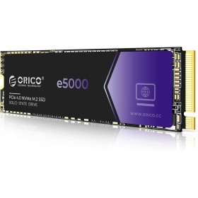 ORICO NVMe 2TB SSD M2, PCIe Gen4x4 M.2 SSD, hasta 5200MB/s, Disco Duro M2 Interno 3D QLC NAND, Caché Dinámica SLC, Compatible