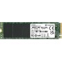 Transcend MTE110S 2 TB NVMe PCIe Gen3 x4 M.2 2280 Internal Solid State Drive (SSD) 3D TLC NAND TS2TMTE110S, Black