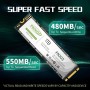 Fikwot FN203 256GB M.2 SATA SSD - SLC Cache 3D NAND TLC SATA III 6Gb/s M.2 2280 NGFF Unidad Interno de Estado sólido, hasta