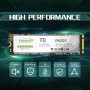 Fikwot FN203 256GB M.2 SATA SSD - SLC Cache 3D NAND TLC SATA III 6Gb/s M.2 2280 NGFF Unidad Interno de Estado sólido, hasta