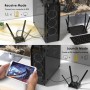 WAVLINK Adaptador WiFi 6E Potente AX5400, Tarjeta de Red Inalámbrica con 2,4/5/6GHz, Controlador Integrado, 4 Antenas de 5dBi,