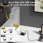 WAVLINK Adaptador WiFi 6E Potente AX5400, Tarjeta de Red Inalámbrica con 2,4/5/6GHz, Controlador Integrado, 4 Antenas de 5dBi,