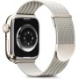 Higgs Correa Magnética Milanesa Compatible para Apple Watch 40mm 38mm 41mm 42mm 44mm 45mm 46mm Ultra 49mm- Pulsera Ajustable Luz