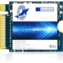 Dogfish M.2 2242 SSD 512 GB NVMe PCIe Gen3 x 4 Unidad Interna de Estado sólido, 3D NAND TLC, SSD para Juegos, Velocidad R/W de