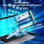 Dogfish M.2 2242 SSD 512 GB NVMe PCIe Gen3 x 4 Unidad Interna de Estado sólido, 3D NAND TLC, SSD para Juegos, Velocidad R/W de