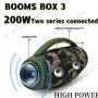 BOOMBOX-Altavoz Bluetooth inalámbrico de alta potencia 3, 100W, luz RG
