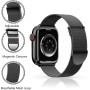Higgs Correa Magnética Milanesa Compatible para Apple Watch 40mm 38mm 41mm 42mm 44mm 45mm 46mm Ultra 49mm- Pulsera Ajustable Luz