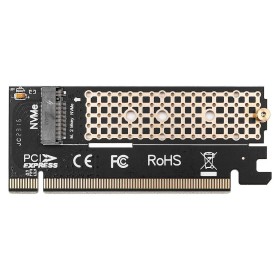DollaTek M.2 NVMe SSD A PCI-E 3.0 X16 Adaptador Tarjeta de Interfaz de Clave M Velocidad Completa