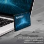 KINGDATA M.2 2242 SSD 512 GB NVMe PCIe Gen3 x 4 Unidad Interna de Estado sólido, 3D NAND TLC, SSD para Juegos, Velocidad R/W de