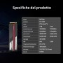 Higgs Correa Magnética Milanesa Compatible para Apple Watch 40mm 38mm 41mm 42mm 44mm 45mm 46mm Ultra 49mm- Pulsera Ajustable Luz