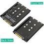 SOFORFREEM SSD NVME M.2 2 en 1 y SSD B Key/Key A SFF-8639 U.2 con Soporte de : Conserva el SSD MSATA como Unidad SATA de 7 mm y