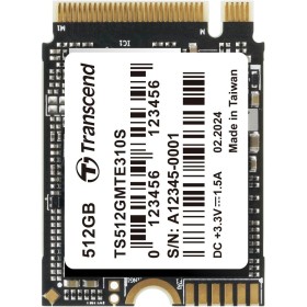 Transcend 512GB M.2 2230 NVMe PCIe Gen4 x4 SSD MTE310S (Lectura/Escritura - hasta 3,300/1,700 MB/s) - TS512GMTE310S-E