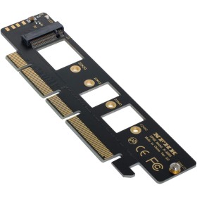 xiwai Adaptador NGFF M.2 M-Key NVME AHCI SSD a PCI-E 3.0 16x 4X para SSD de 110 mm y 80 mm