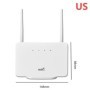 Módem enrutador 4G LTE CPE de 300Mbps, enrutador inalámbrico, antena e