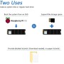 Freenove M.2 NVMe Adapter for Raspberry Pi 5 (with 256GB SSD), M.2 Hat Add-on Board, Solid State Drive, PCIe 2.0/3.0, Tested